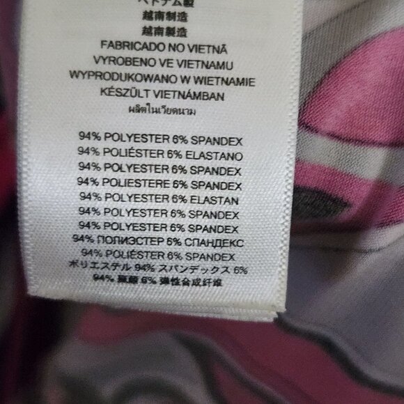 Michael Michael Kors Pink Swirl Sheath Dress Size 10 - Picture 6 of 6